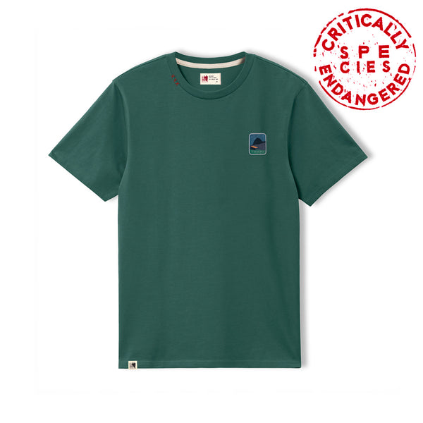 Green Cotton T-shirt Equus ferus caballus V