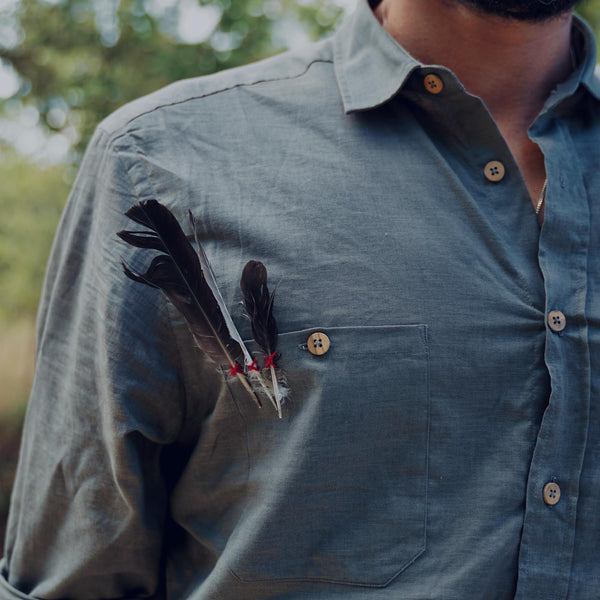 The Freshest Shirt Milvus migrans II in Gray