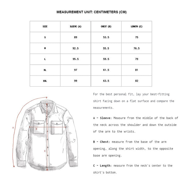 Double-face flannel shirt jacket Gyps fulvus II