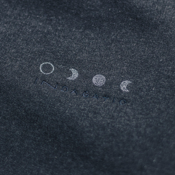 Dark grey sweatshirt Meles meles II - Lunae Incrementa Edition