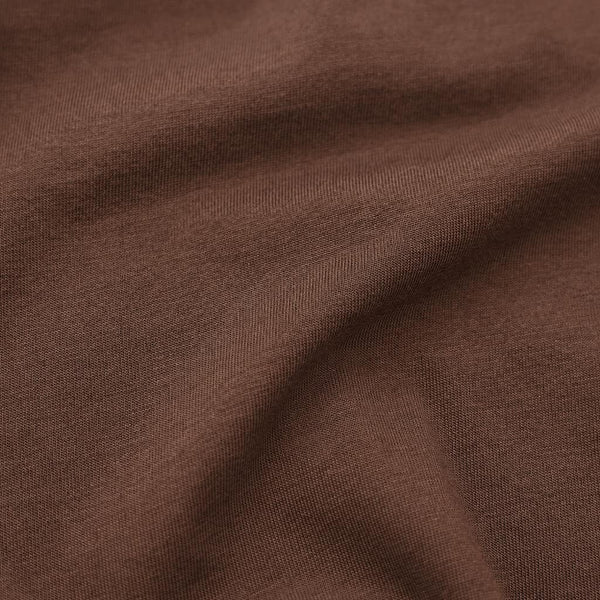 Brown Cotton T-shirt Alauda arvensis IV