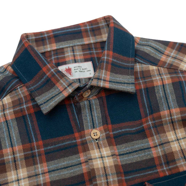 Checks flannel shirt Aquila chrysaetos