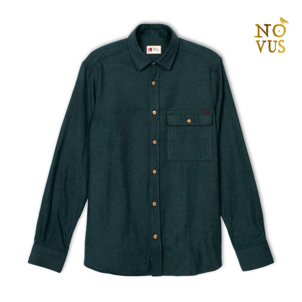 Green flannel shirt Bubo bubo II