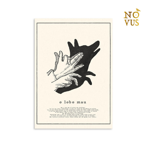 The Big Bad Wolf Art Print