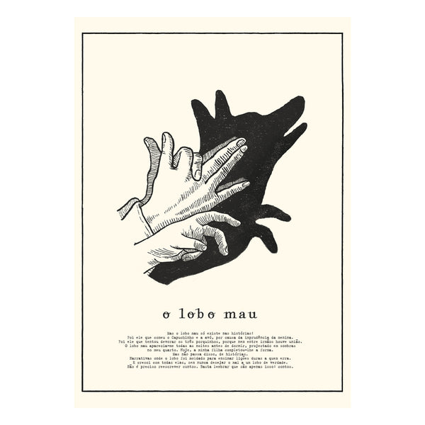 The Big Bad Wolf Art Print