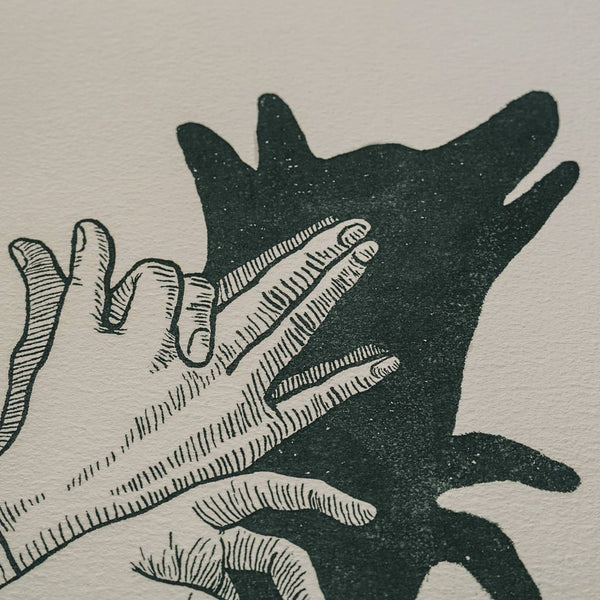 The Big Bad Wolf Art Print