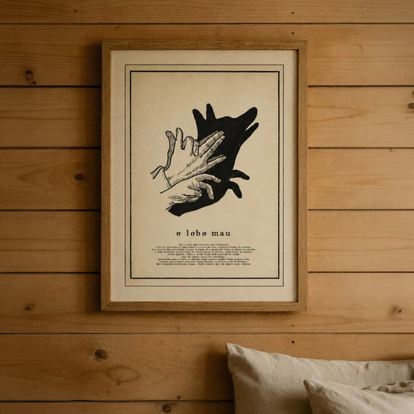 The Big Bad Wolf Art Print