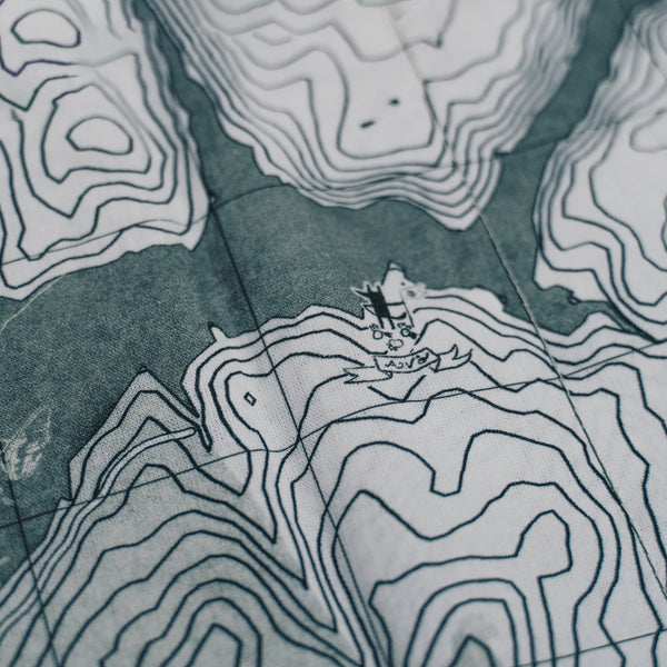 Tecido "Mapa Indagatio"