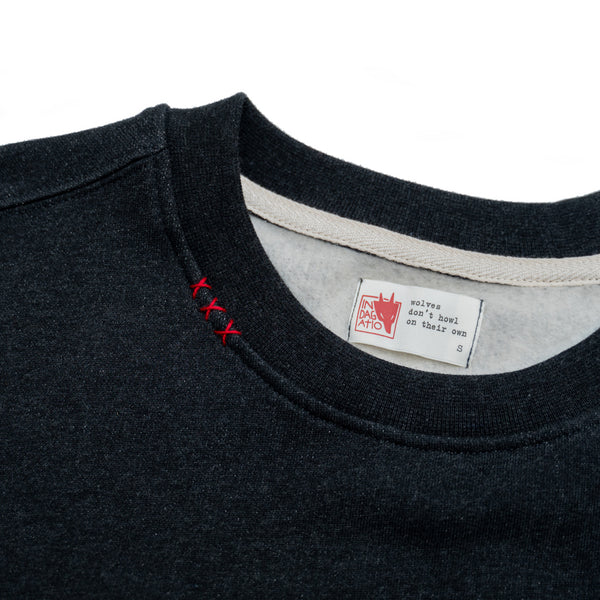 Dark grey sweatshirt Meles meles II