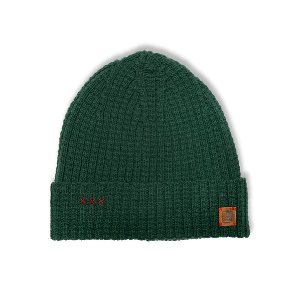 Green wool beanie Sciurus vulgaris II