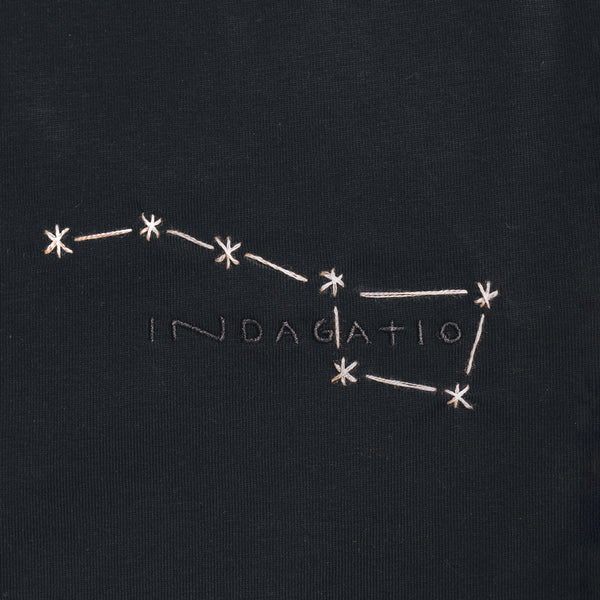 Black Cotton T-shirt Cheloniidae II - Ursa Major Edition